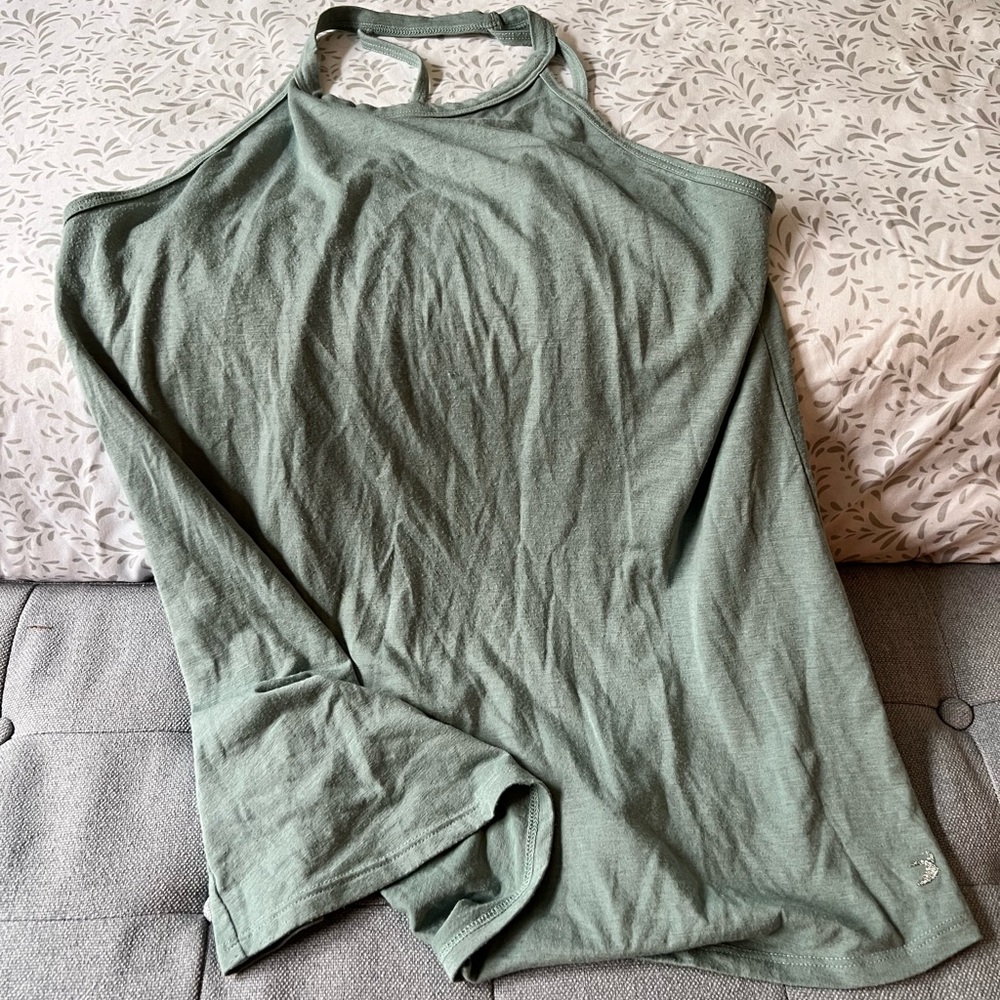 Glyder Open Back High Neck Yoga Tank